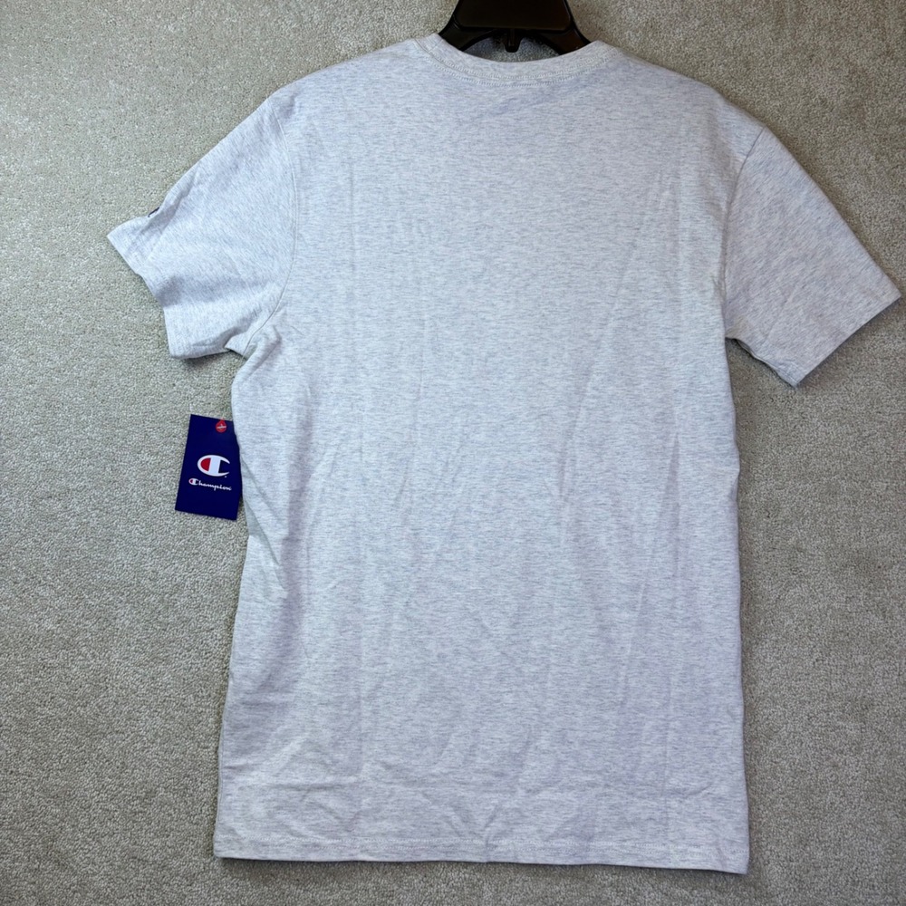 Champion T-Shirt Mens Medium Gray Michigan Wolverines U of M Graphic Tee NEW - Picture 2 of 6